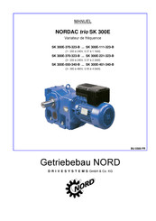 nord NORDAC trio SK 300E-401-340-B Manuel