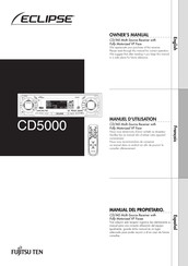 Fujitsu Ten ECLIPSE CD5000 Manuel D'utilisation