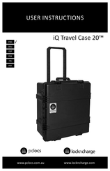 pclocs Lockncharge iQ Travel Case 20 Instructions D'utilisation