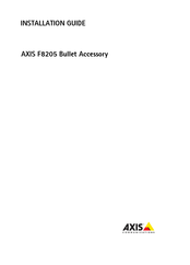 Axis F8205 Guide D'installation