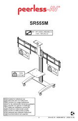 peerless-AV SR555M Mode D'emploi