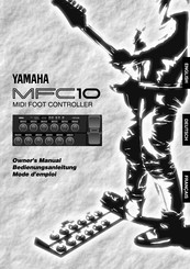 Yamaha MFC10 Mode D'emploi
