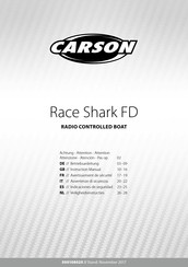 Carson Race Shark FD Mode D'emploi