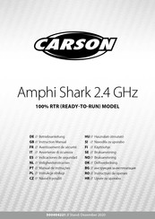 Carson Amphi Shark 2.4 GHz Manuel D'instructions