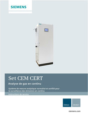 Siemens CEM CERT Instructions De Service