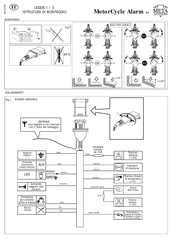 Meta System MotorCycle Alarm LEGOS 3 Instructions De Montage