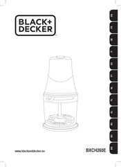 Black & Decker BXCH260E Mode D'emploi