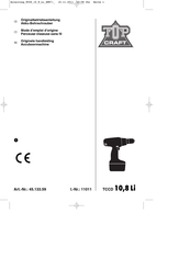 Top Craft 45.133.59 Mode D'emploi D'origine