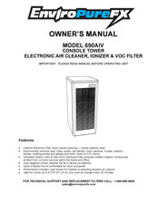 EnviroPureFX 690AIV Manuel D'utilisation