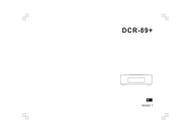 Sangean DCR-89+ Mode D'emploi