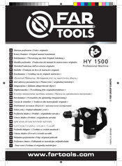 Far Tools HY 1500 Mode D'emploi