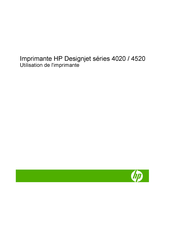 HP Designjet 4520 Serie Mode D'emploi