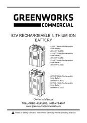 GreenWorks Commercial GL 300 Mode D'emploi
