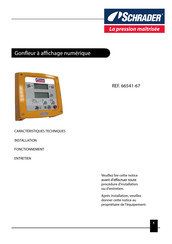 Schrader 66541-67 Mode D'emploi