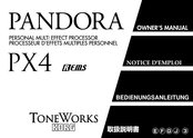 Korg TONEWORKS PANDORA PX4 Notice D'emploi