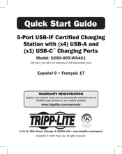 Tripp-Lite U280-005-WS4C1 Guide De Démarrage Rapide