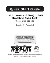 Tripp-Lite U439-001-CG2 Guide De Démarrage Rapide