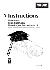 Thule Ruggedized Kukenam 3 Instructions