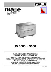 Mase Generators IS 9500 Manuel D'instructions Et D'entretien