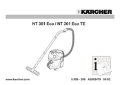 Kärcher NT 361 Eco Mode D'emploi