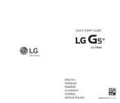 LG G5 SE Mode D'emploi