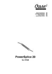 Oase PowerSplice 20 Notice D'emploi