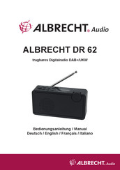 Albrecht Audio DR 62 Manuel