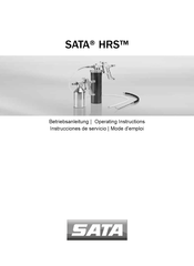 SATA HRS Mode D'emploi