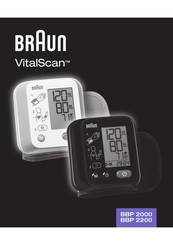 Braun VitalScan BBP 2200 Mode D'emploi