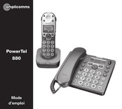 Amplicomms PowerTel 880 Mode D'emploi