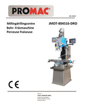 Promac JMDT-804516-DRO Manuel D'utilisation