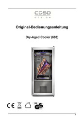 CASO DESIGN Dry-Aged Cooler 688 Mode D'emploi Original