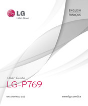 Lg P769 Mode D'emploi