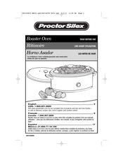 Proctor Silex 32700Y Manuel D'instructions