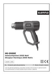 Gamma HG-2000E Mode D'emploi Original