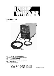 Build Worker BPSMIG140 Traduction Des Instructions D'origine