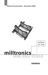 Siemens Milltronics MMI Manuel D'instructions