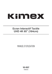 Kimex 160-4065T Manuel D'utilisation