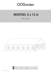OOGarden MONTBEL 6x12 Notice De Montage