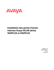 Avaya WLAN WAP912X Serie Guide D'installation Rapide