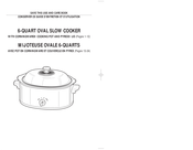 Sears 6-QUART OVAL SLOW COOKER Guide D'entretien Et D'utilisation