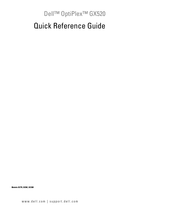 Dell OptiPlex GX520 DCTR Guide De Référence Rapide