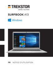 TrekStor SURFBOOK A13 Notice D'utilisation