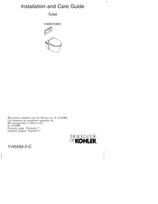 Kohler K-6299 Guide D'installation Et D'entretien