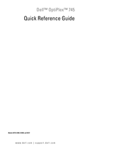 Dell OptiPlex 745 Guide De Référence Rapide