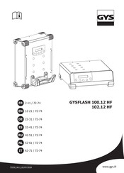 GYS GYSFLASH 102.12 HF Manuel D'utilisation