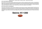 MOTO GUZZI Stelvio 4V-1200 Mode D'emploi