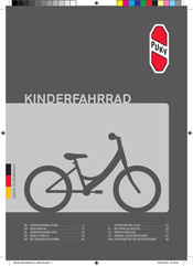 Puky Kinderfahrrad Mode D'emploi