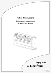 Electrolux IC43320 Notice D'instructions