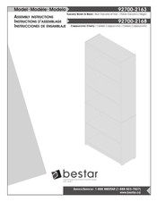 Bestar 92700-2168 Instructions D'assemblage